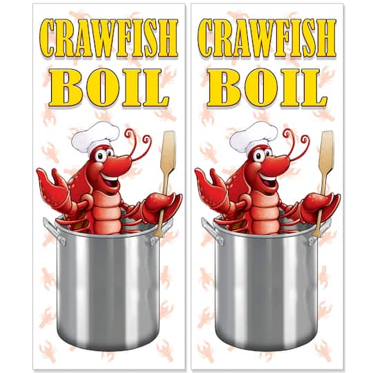 Beistle 30" x 6Ft Crawfish Boil Door Covers, 2ct. | Michaels®